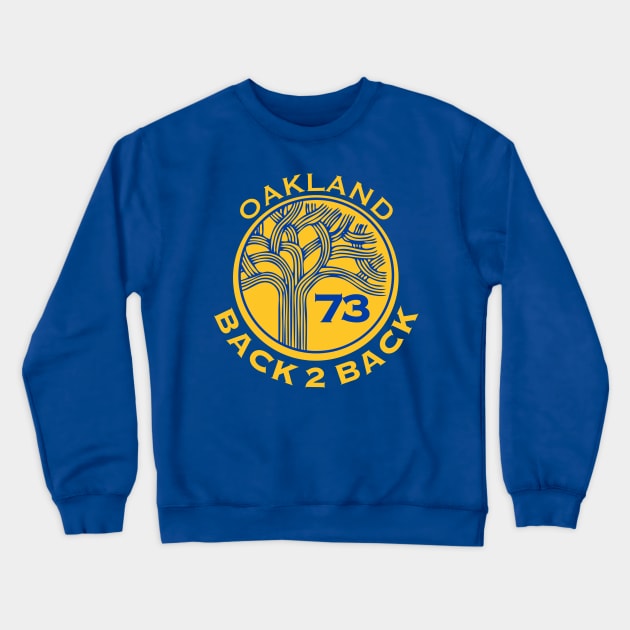 Oakland B2B Crewneck Sweatshirt by mikelcal